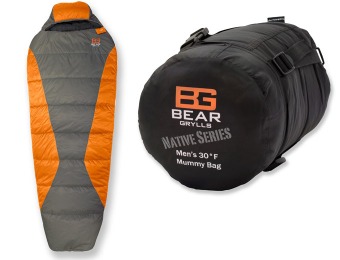 50% off Bear Grylls 30F Degree Thermolite Men's Sleeping Bag