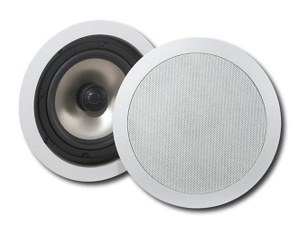 50% off Insignia NS-C6500 6-1/2" In-Ceiling Speakers (Pair)