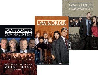 71% off Complete Seasons of Law & Order, Law & Order: Criminal Intent, and Law & Order SVU