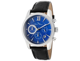 91% off Lucien Piccard Mulhacen Chronograph Leather Men's Watch