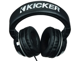 $50 off Kicker HP402B Cush Over-Ear Headphones