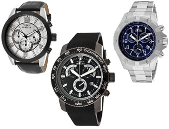 87% Off Invicta Specialty Chronograph Men's Watches