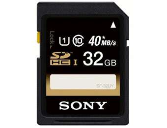 69% Off Sony 32GB SDHC/SDXC Class 10 UHS-1 R40 Memory Card