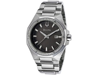 $490 off Bulova 96E111 Diamond Collection Men's Watch