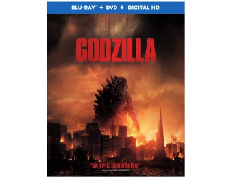 72% off Godzilla (Blu-ray + DVD + Digital HD)