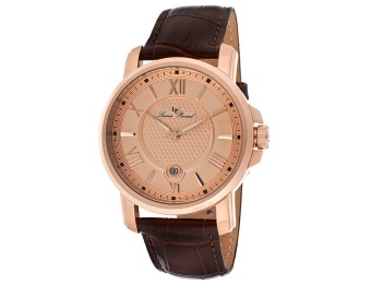 94% off Lucien Piccard Cilindro Rose Gold Men's Watch
