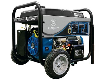 25% off Westinghouse 7500W Electric Start Gas Generator