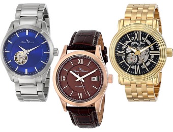 84% - 90% off Lucien Piccard Men's Watches, 16 Styles from $55.99
