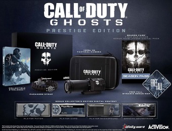 $150 off Call of Duty: Ghosts Prestige Edition PS3