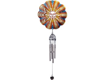 90% off Iron Stop 18" Silver Metal Wind Chime