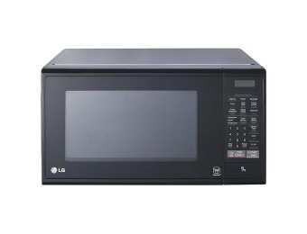 36% off LG LCS1114SB 1.1 Cu. Ft. Mid-Size Black Microwave