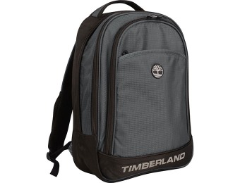 92% off Timberland Loudon 17" Laptop Backpack, Grey/Black