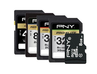 60% - 70% off PNY Flash Memory Cards