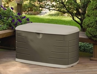 $49 off Rubbermaid Deck Box with Seat, Model 5F21