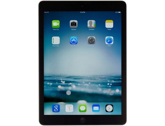 20% off Apple iPad Air MD786LL/A (32GB, Wi-Fi, Black with Space Gray)