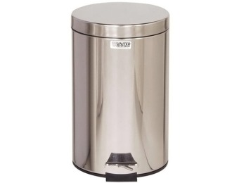 $114 off Rubbermaid Commercial Stainless Steel 3.5-Gal Trash Can