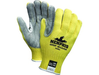 72% off Grip Sharp Kevlar Shell 10 Gauge Split Leather Palm Gloves XL