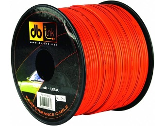 84% off db Link 18 Ga. 500FT StrandFlex Power Wire - Orange