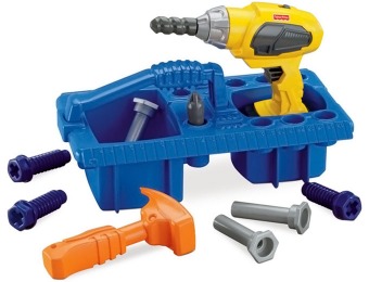 72% off Fisher Price Kids' Drillin' Action Toy Tool Set