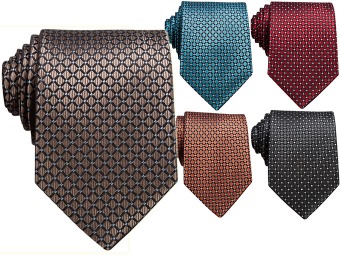65% off Perry Ellis Ramirez Geo Silk Neck Tie, 5 Colors