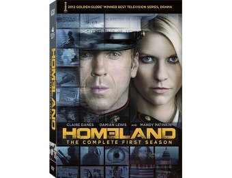 63% off Homeland: The Complete First Season (4 Discs) DVD