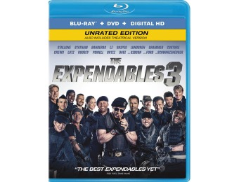 60% off The Expendables 3 (Blu-ray + DVD + Digital HD)