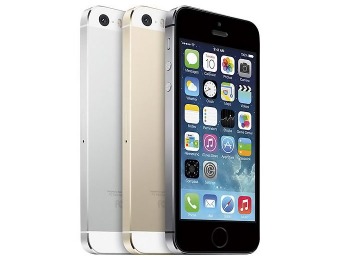 16GB Apple iPhone 5s With New 2-year Contract (3 Styles) only $1