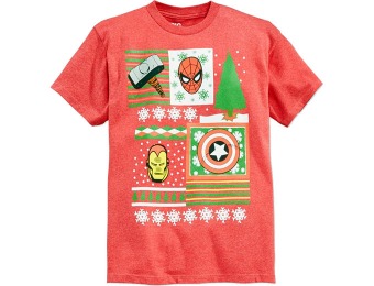 47% off Epic Threads Boys' Marvel Superhero Holiday T-Shirt