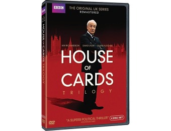 58% off House of Cards Trilogy: Original UK Series Remastered DVD