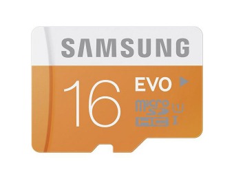 70% off Samsung 16GB microSD Class 10 UHS-1 Memory Card