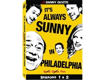 63% off It's Always Sunny In Philadelphia: Seasons 1 & 2 DVD