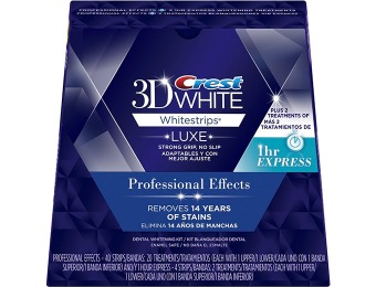 36% off Crest 3D White Luxe Whitestrips Professional Effects