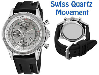 92% Off Akribos XXIV AK532SS Multifunction Swiss Quartz Watch