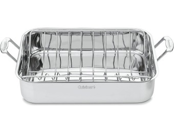 $78 off Cuisinart Chef's Classic Stainless 16" Roaster with Rack