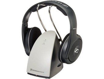 $54 off Sennheiser RS120 Wireless RF Supra-aural Hi-Fi Headphones