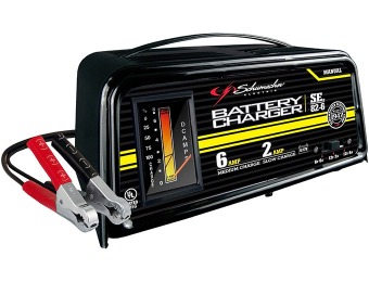$34 off Schumacher Dual-Rate 2/6 Amp Manual Battery Charger