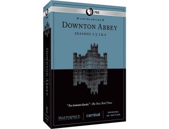$63 off Masterpiece: Downton Abbey Seasons 1, 2, 3, & 4 (DVD)