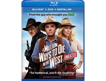 58% off A Million Ways to Die in the West (Blu-ray + DVD + Digital HD)