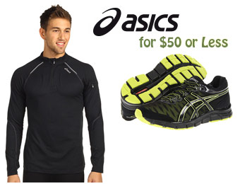 Asics Clothing, Shoes & Accessories for $50 or Less