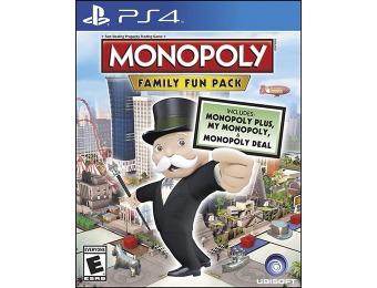 50% off Monopoly Family Fun Pack (Playstation 4)