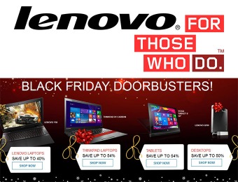 Black Friday Doorbuster Deals - Save on laptops, tablets, desktops