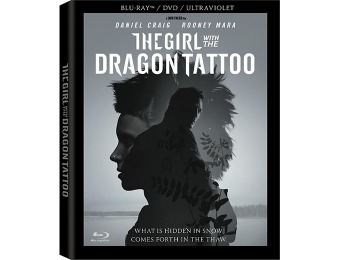 78% off The Girl With the Dragon Tattoo (Blu-ray + DVD + Digital)