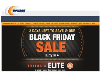 Newegg Black Friday 48-Hour Weekend Sale