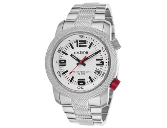 93% off Red Line Men's 50043-22S Octane Stainless Steel Watch