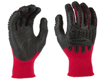 40% off Mad Grip Thunderdome Impact Flex Glove in Red/Black