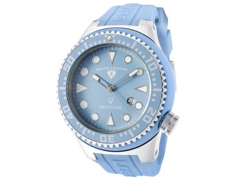 90% off Swiss Legend Men's 21818D-012 Silicone Swiss Watch