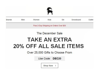 Extra 20% off Sale Items at Backcountry, 25,000+ Items