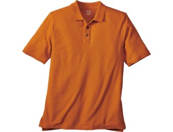 75% off Cabela's Favorite Polo Solid Shirts, Regular or Tall