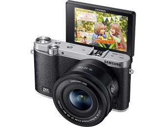 $231 off Samsung NX3000 Wireless Smart 20.3MP Compact Camera