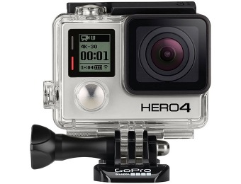 $140 off GoPro Hero 4 Black Edition Camcorder (CHDHX-401)